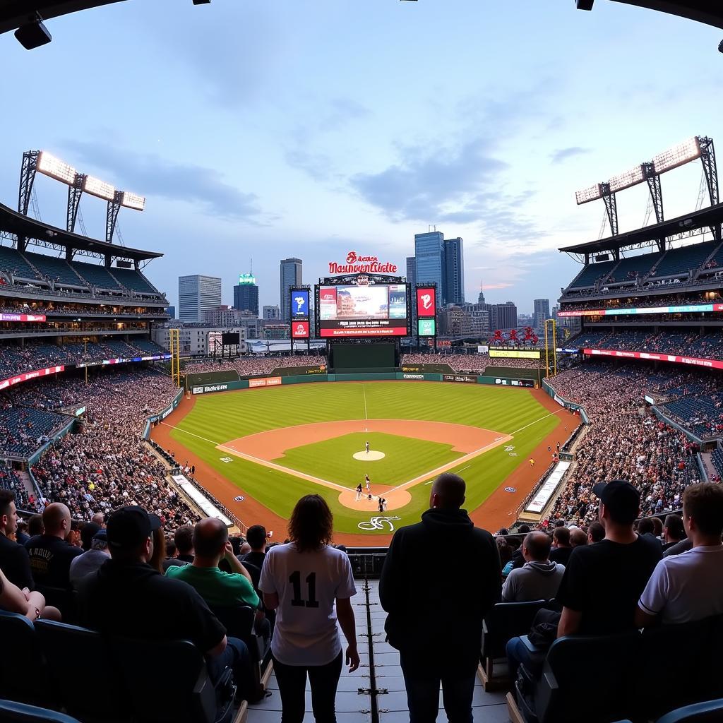 Chicago White Sox fans cheering at Guaranteed Rate Field