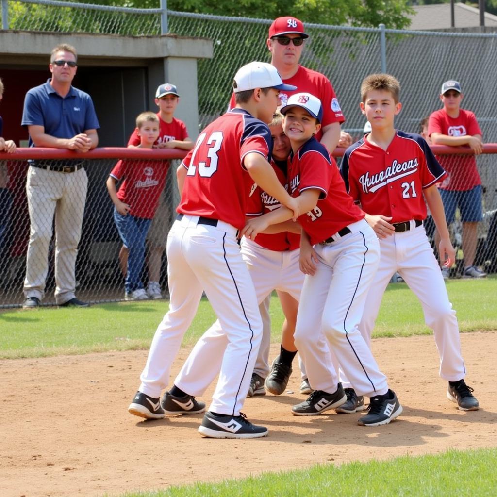 Chino Valley Little League Game Day Action