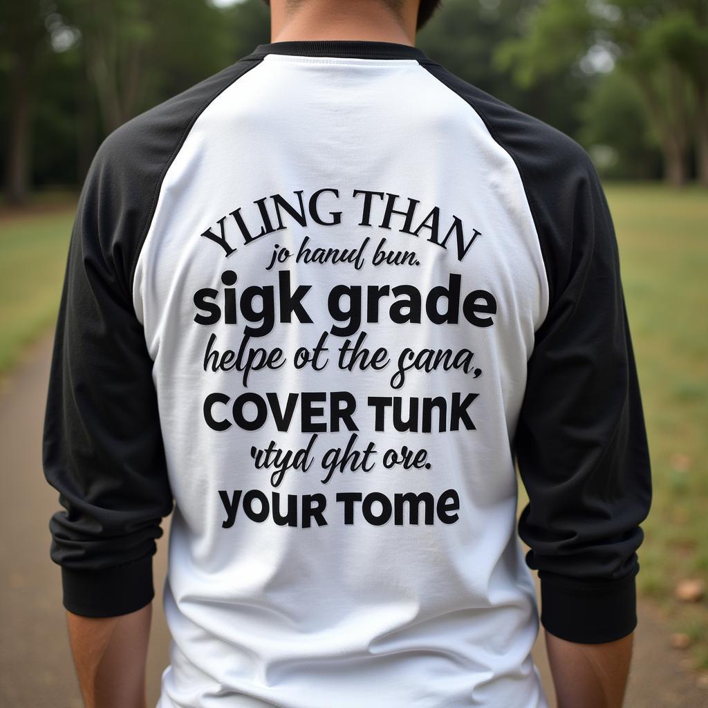 Christian Baseball Tee with Bible Verse