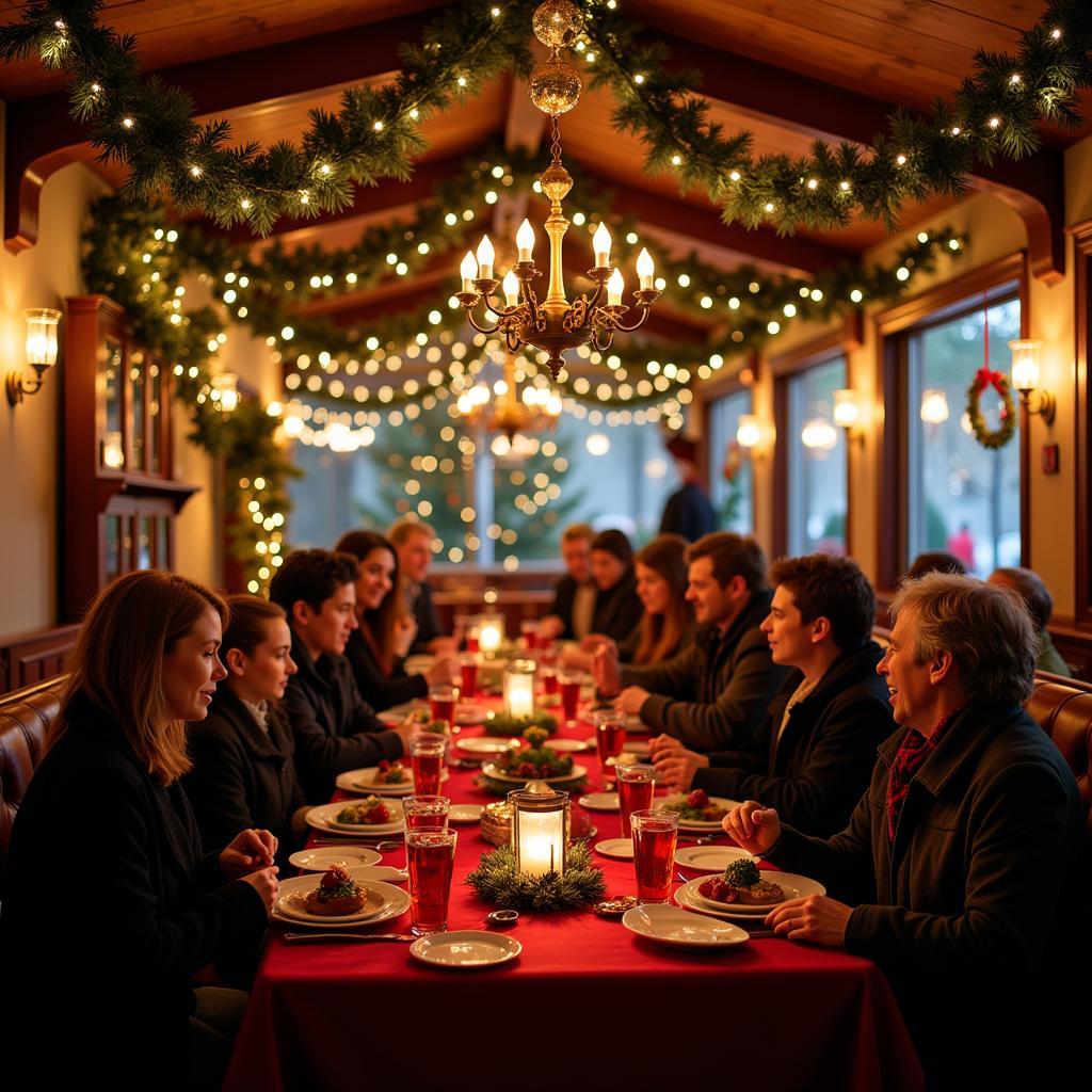 Christmas in July Themed Restaurant in Kansas City