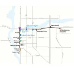 Cincinnati 6 Bus Route Map