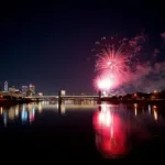 Fireworks Over Cincinnati Riverfront