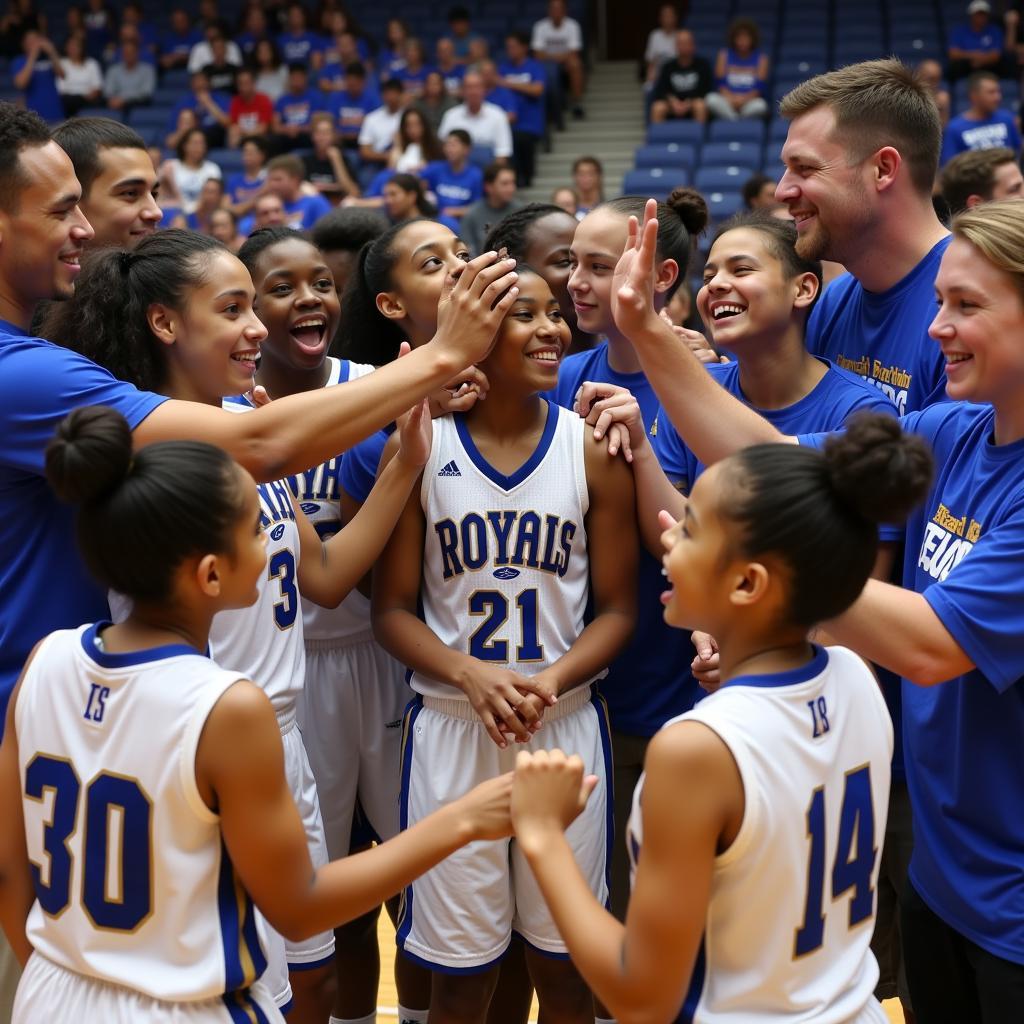 Cincinnati Royals AAU Team Celebration