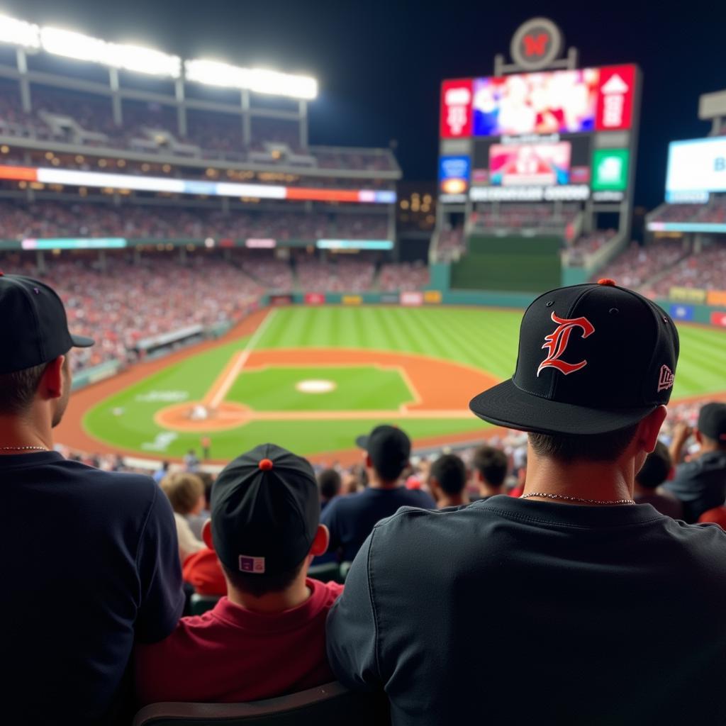 Cincinnati Tigers Fans Wearing Hats