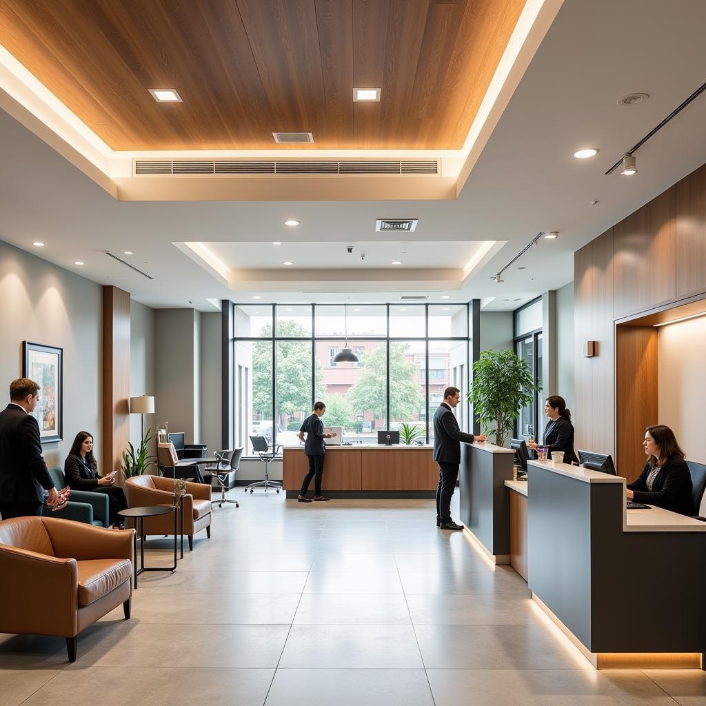 Inside the Citizens Bank Woodward branch