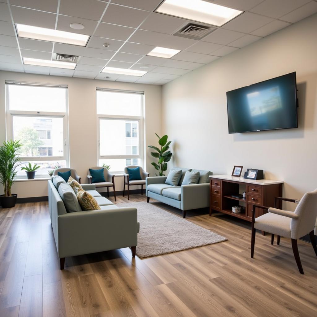 Spacious and comfortable waiting area at CityMD 161 Bronx