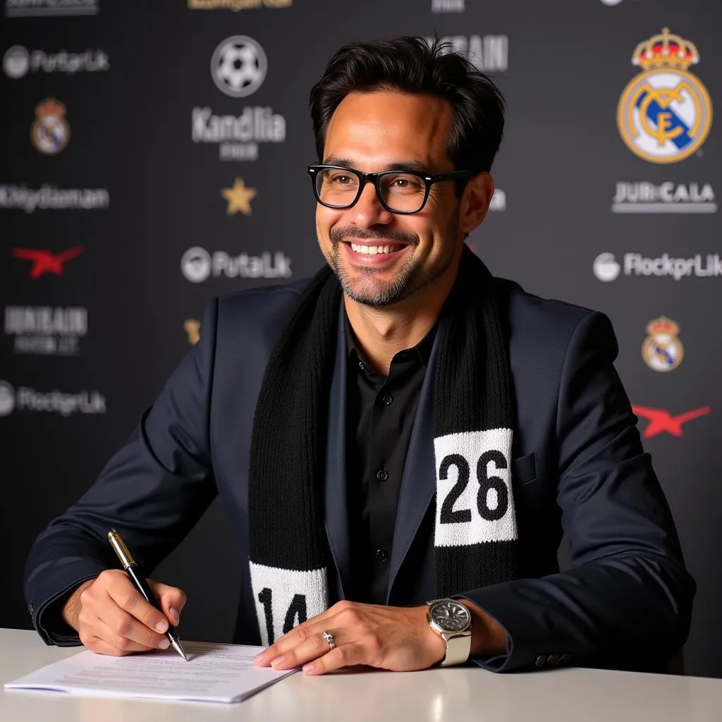 C.J. Abrams signing his Besiktas contract