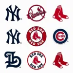 Classic Baseball Team Logos