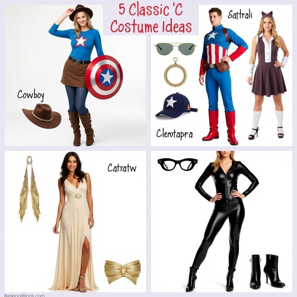 Classic "C" Costume Ideas