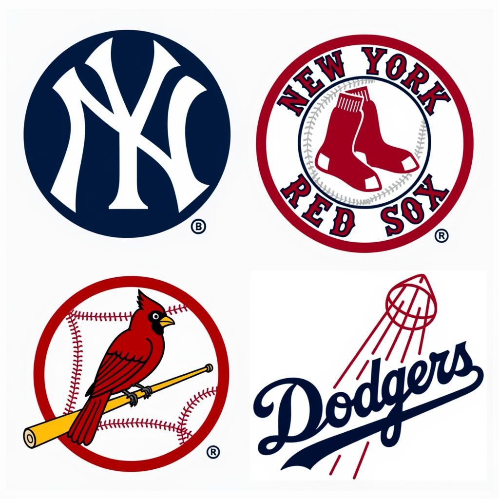 Classic MLB Logos Through the Years