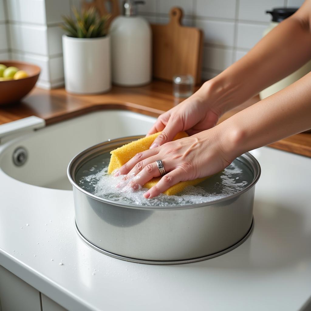 Cleaning and Maintaining Tin Containers