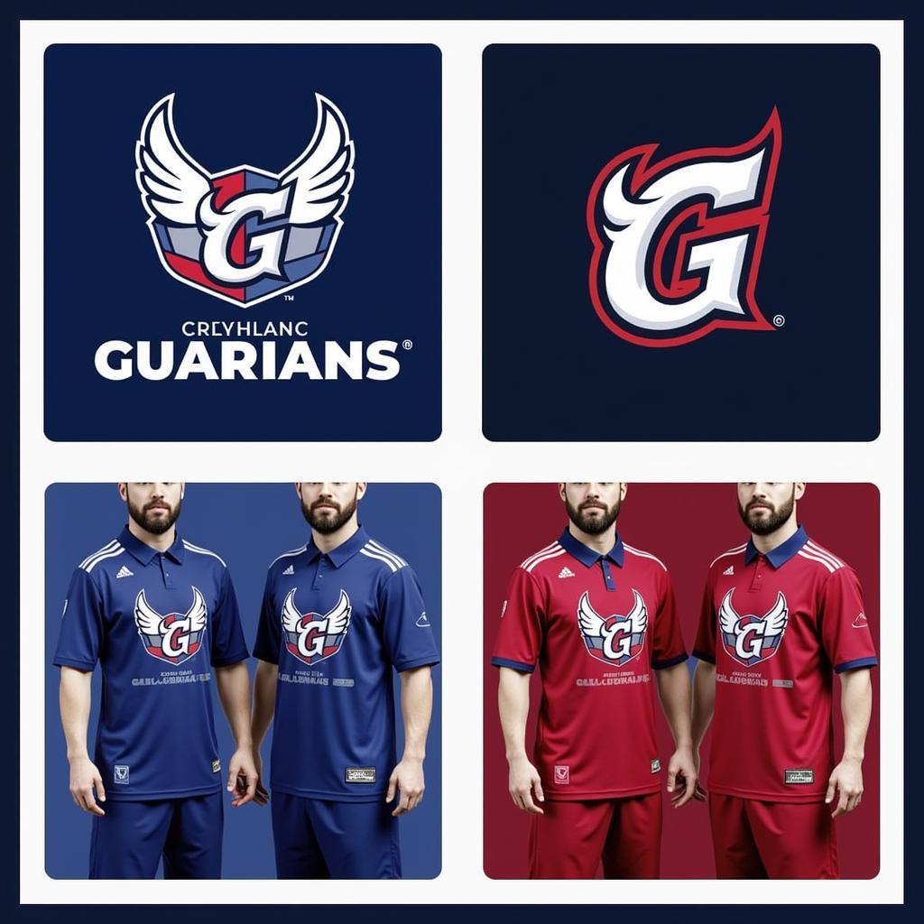 Cleveland Guardians logo and uniforms