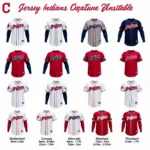 Different Types of Cleveland Indians Jerseys