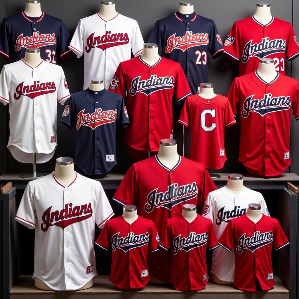 Cleveland Indians jerseys for men, women, and children