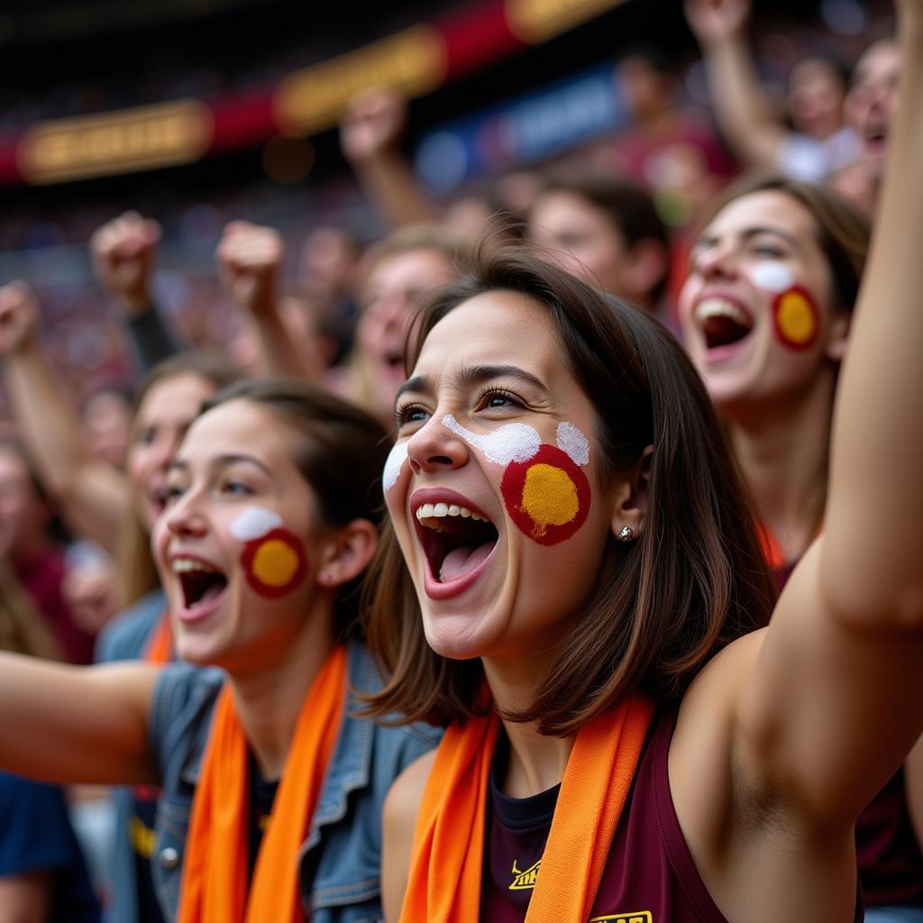 Passionate Cleveland Soccer Fans