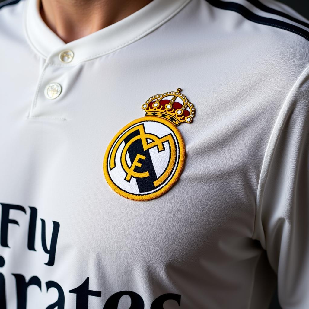 Close-up of Ronaldo Jersey 2017 Details