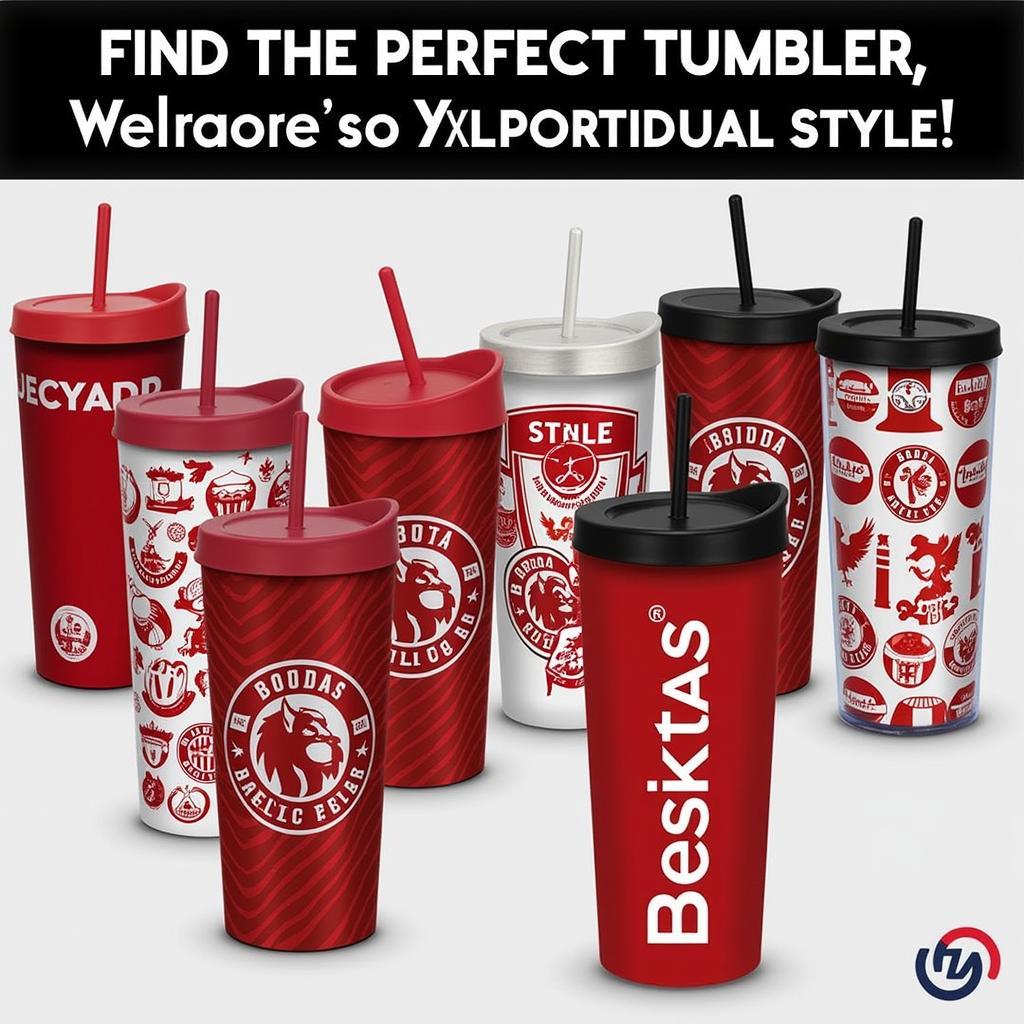 Collection of Besiktas Tumblers