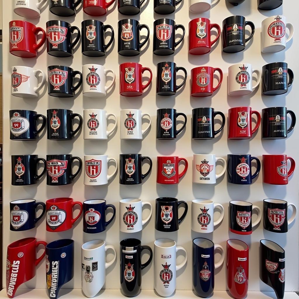 Collection of Besiktas USAF Mugs in Various Designs