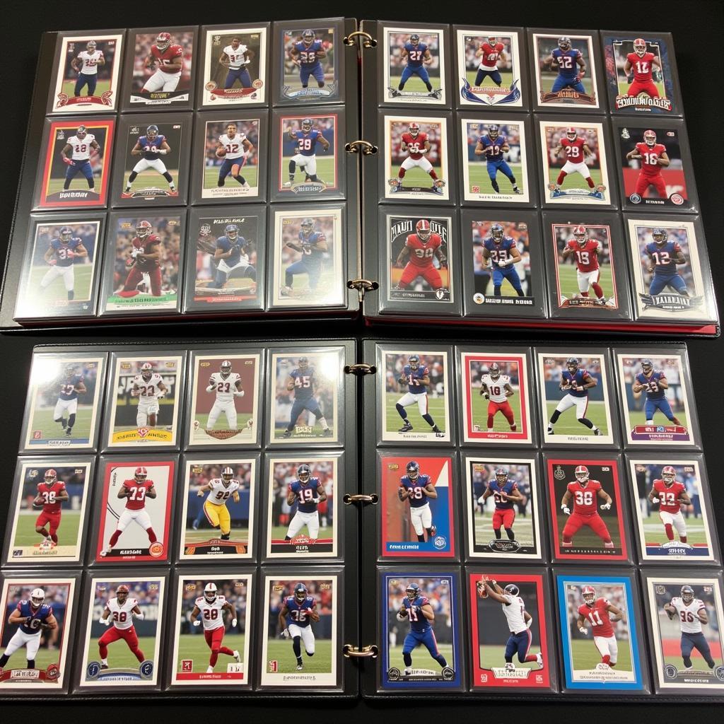 A Collection of Lamar Jackson Football Cards