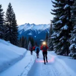 Runners braving the Colorado Cold Rush Ultra