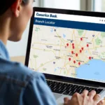 Using the Comerica Bank Online Branch Locator