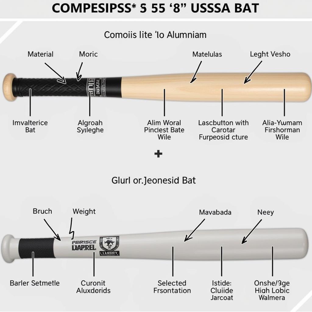 Comparison of composite and aluminum 2 5 8 USSSA bats