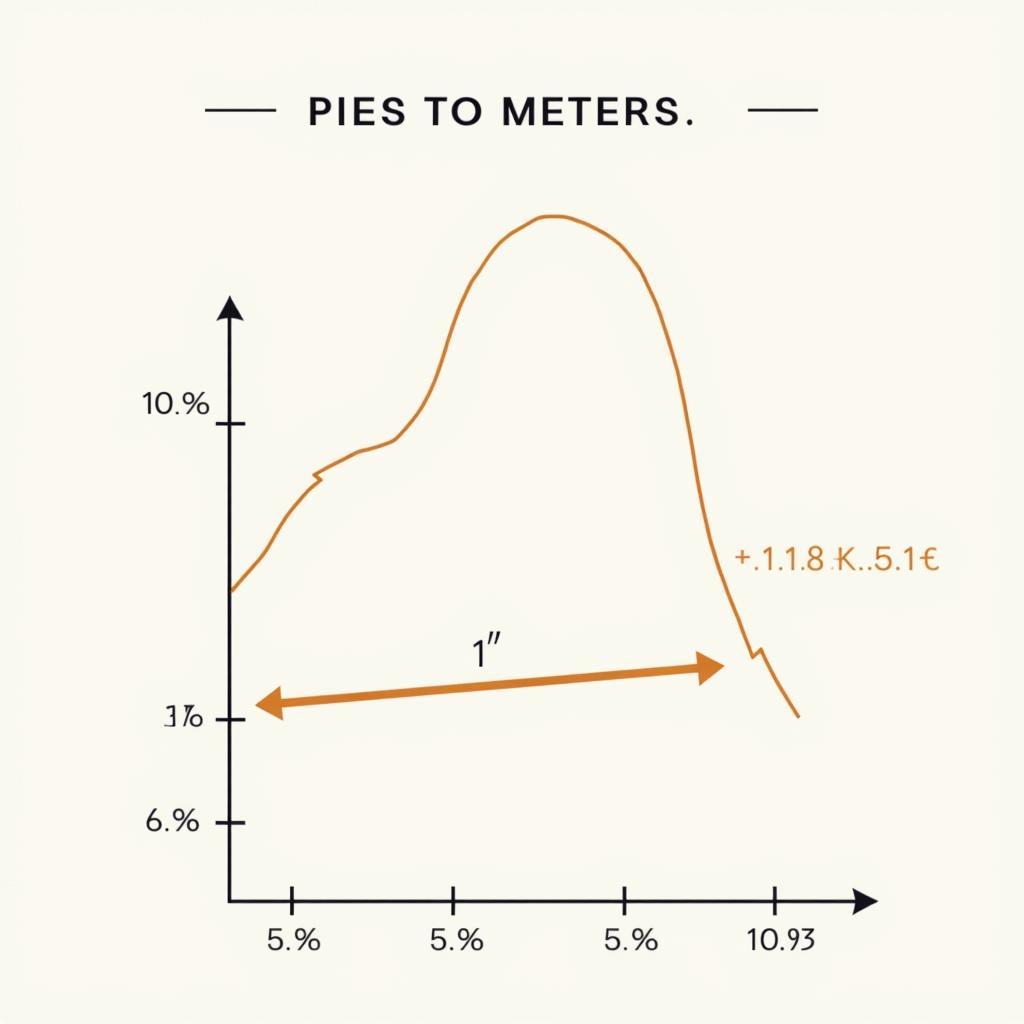 Conversion Chart for Pies to Meters