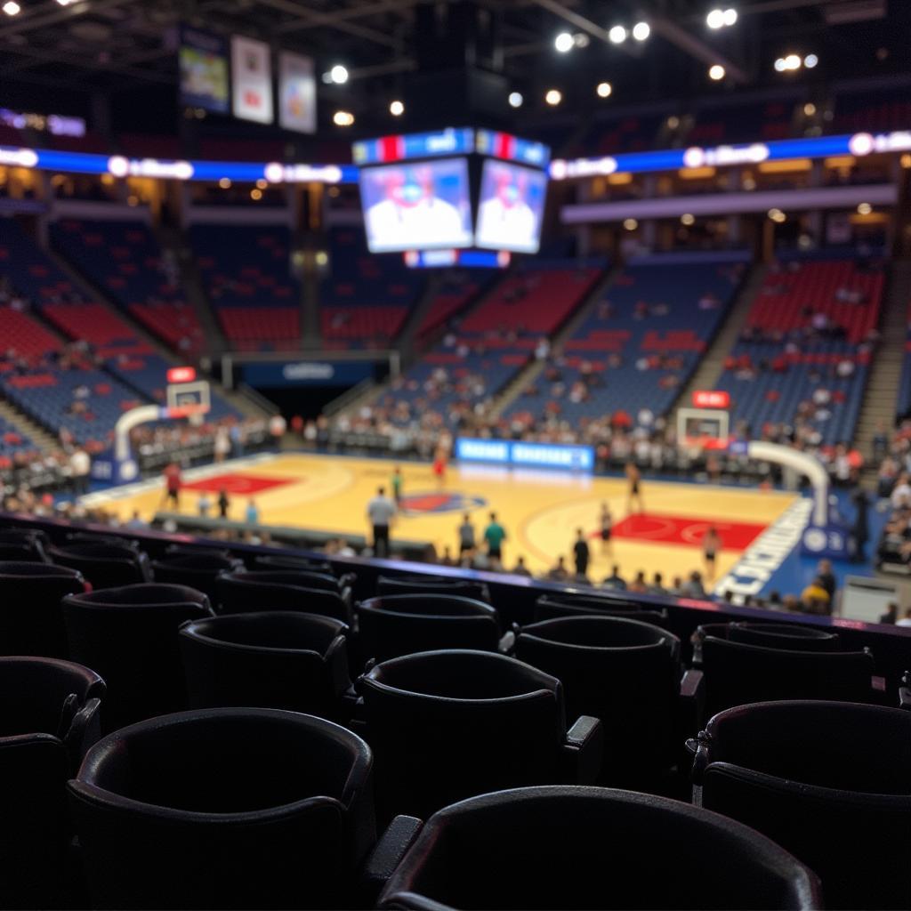 Courtside Seats at Cam Henderson Center