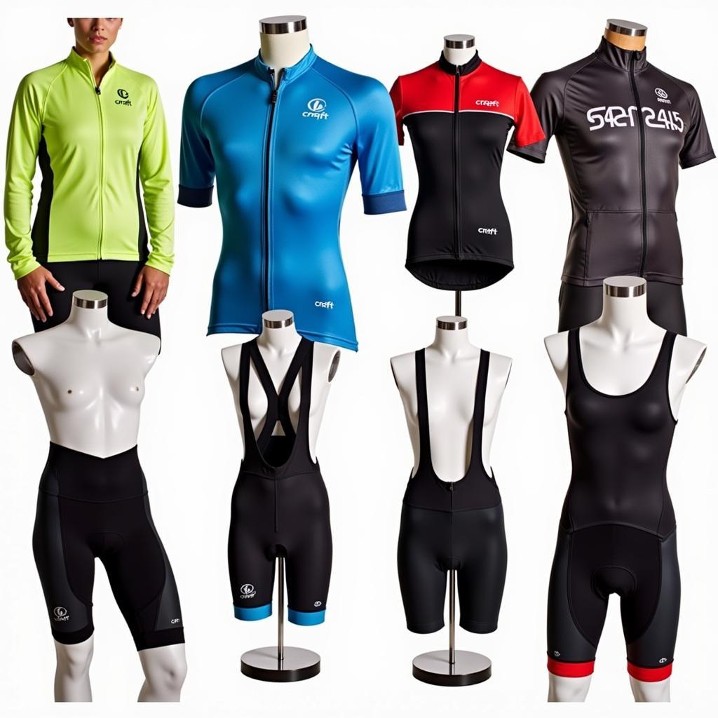 Craft cycling apparel for men and women