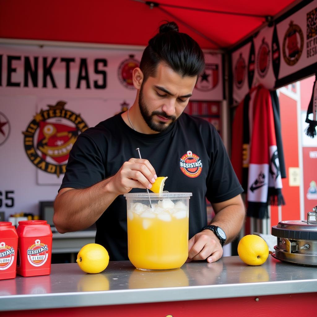 Crush Lemonade Vendor Outside Vodafone Park