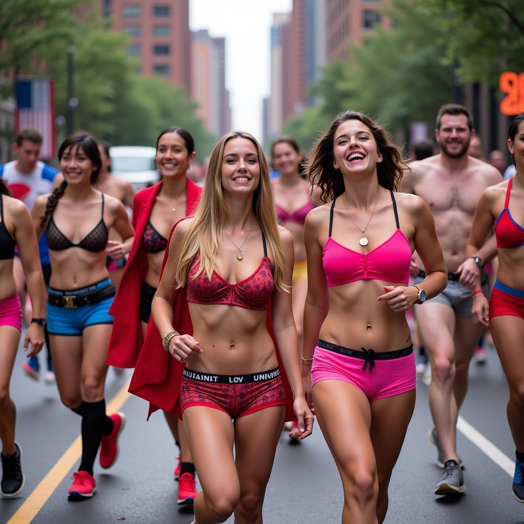 Cupid's Undie Run Boston: Creative Costumes