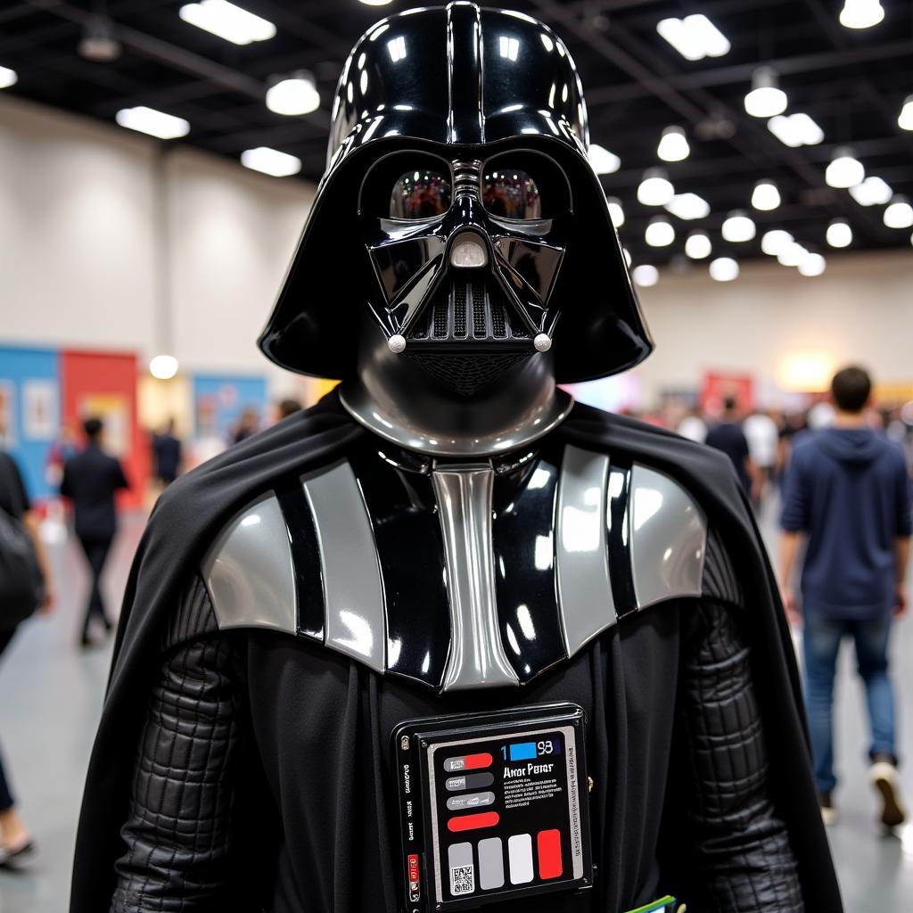 Custom-Made 3 Foot Darth Vader Costume for Cosplay