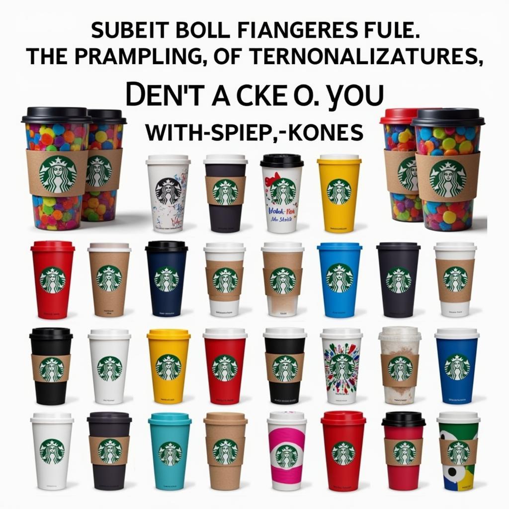 Custom Starbucks Cup with Name Ideas