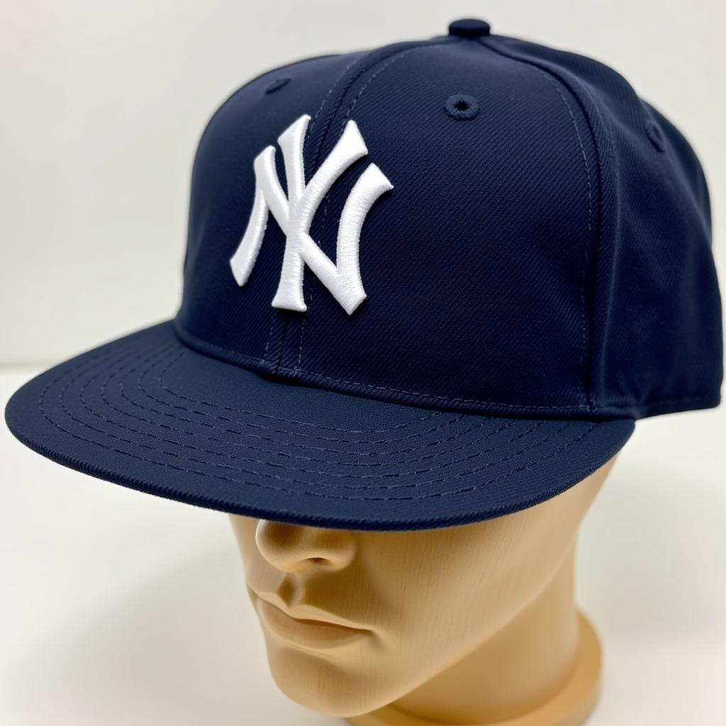 Customized New York Yankee Hat with Embroidered Logo