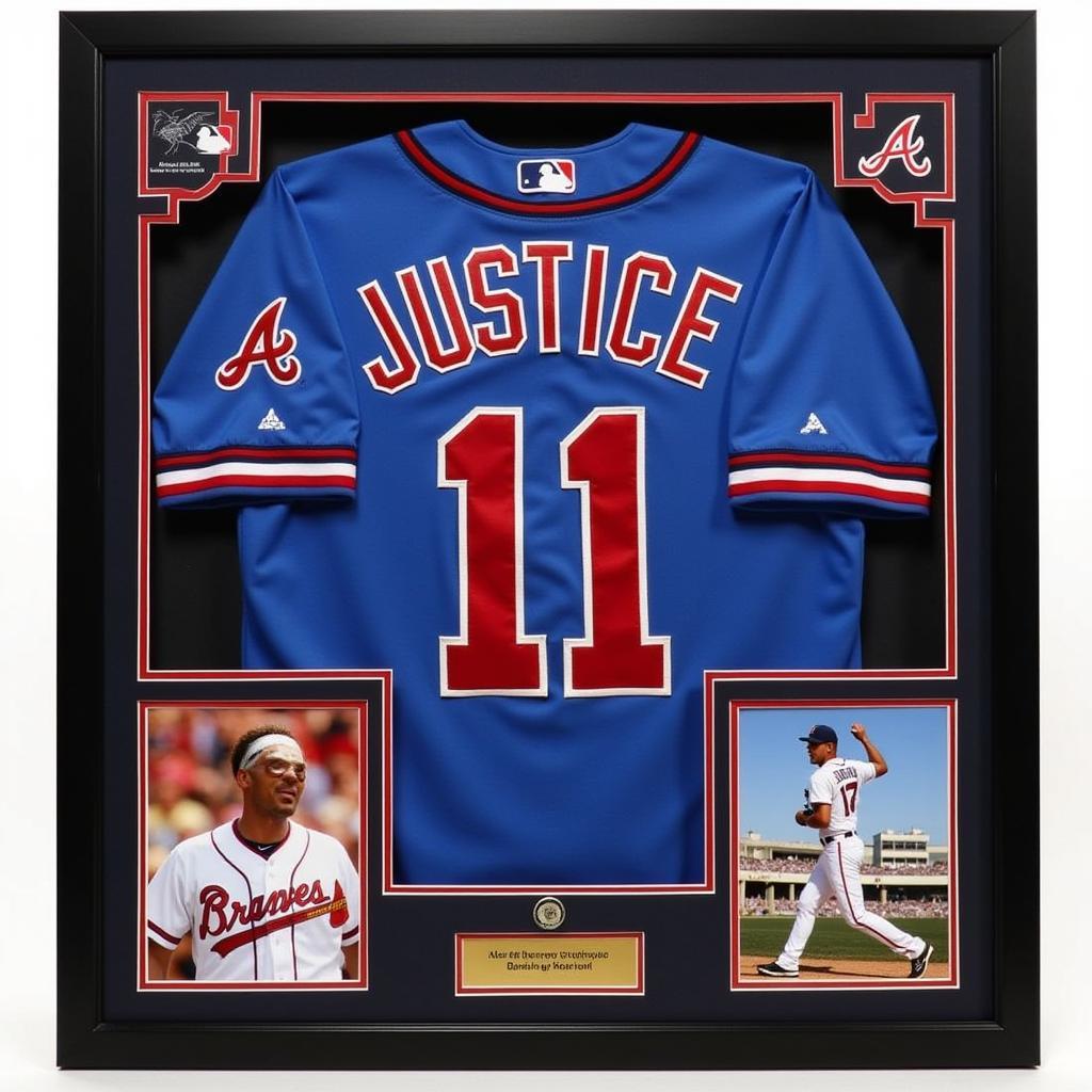 David Justice Atlanta Braves jersey