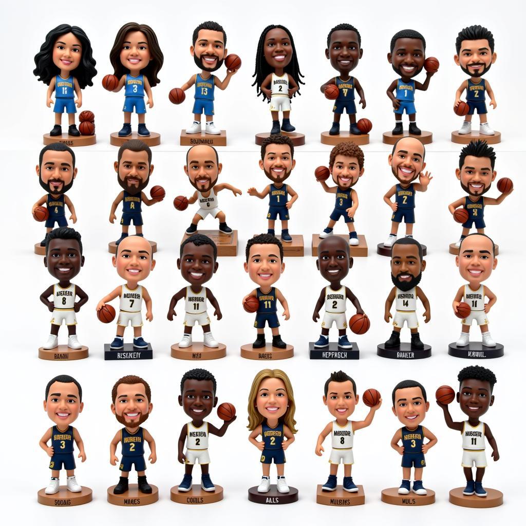 Different Types of Denver Nuggets Bobbleheads