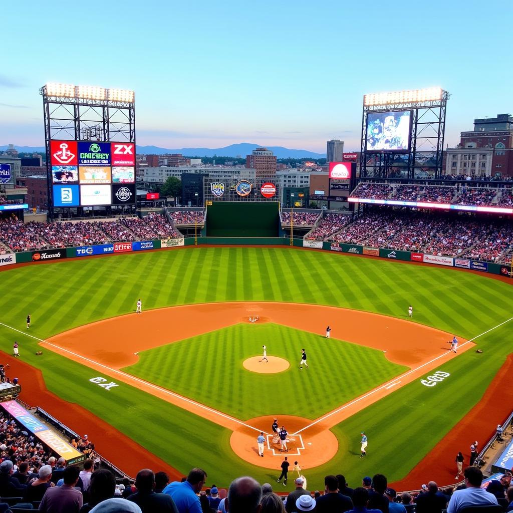 Youth baseball tournament in Denver