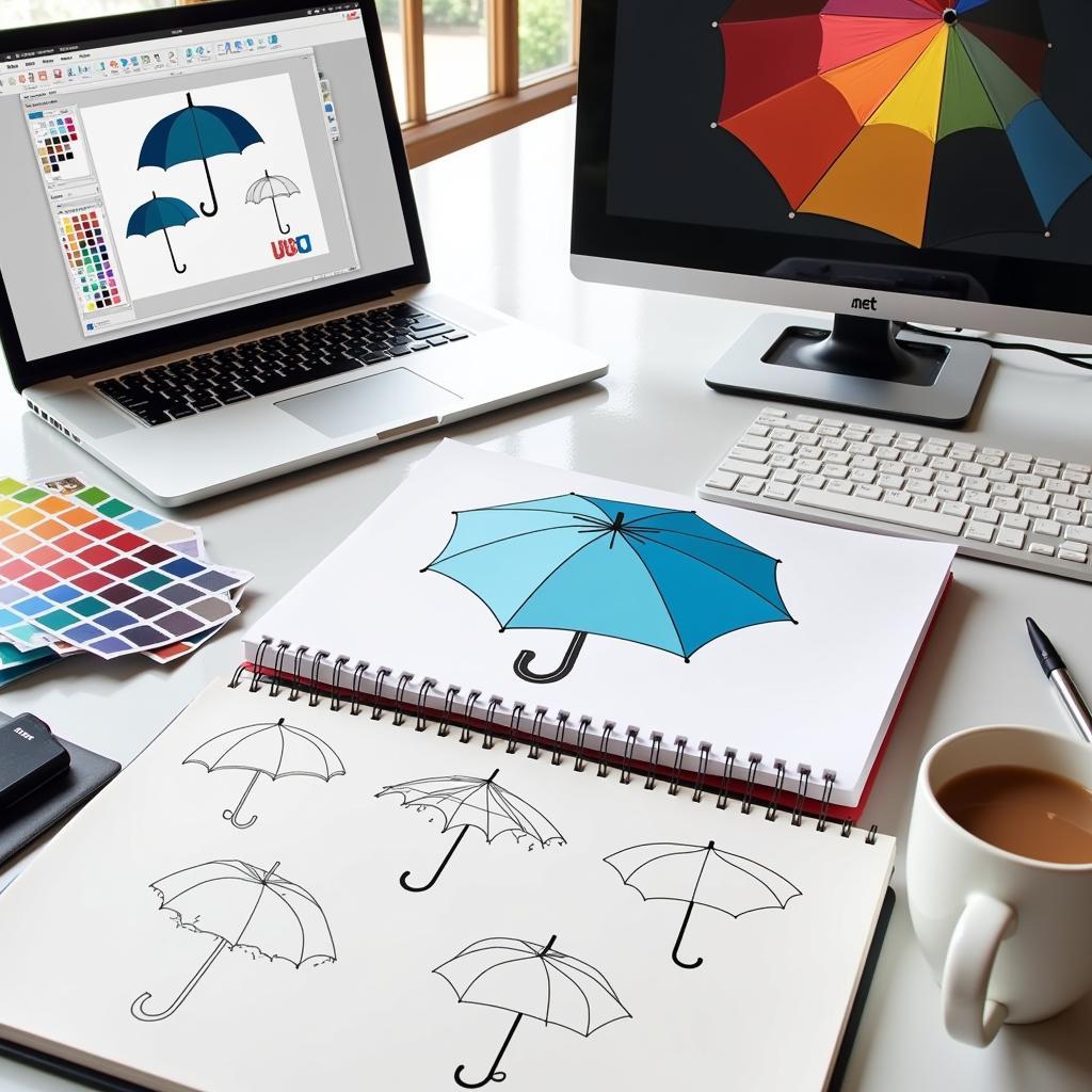 Designing Custom Drink Umbrellas