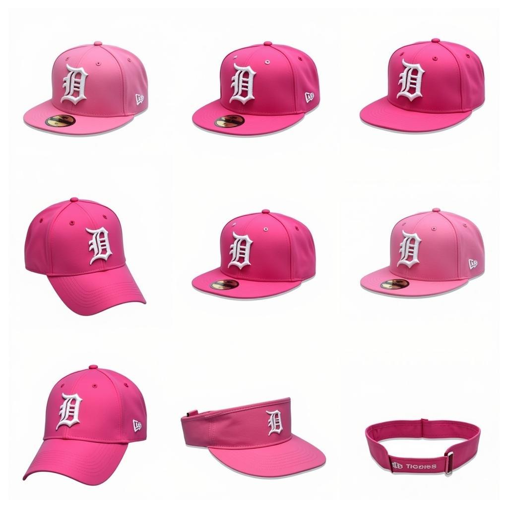 Detroit Tigers Pink Hat Collection