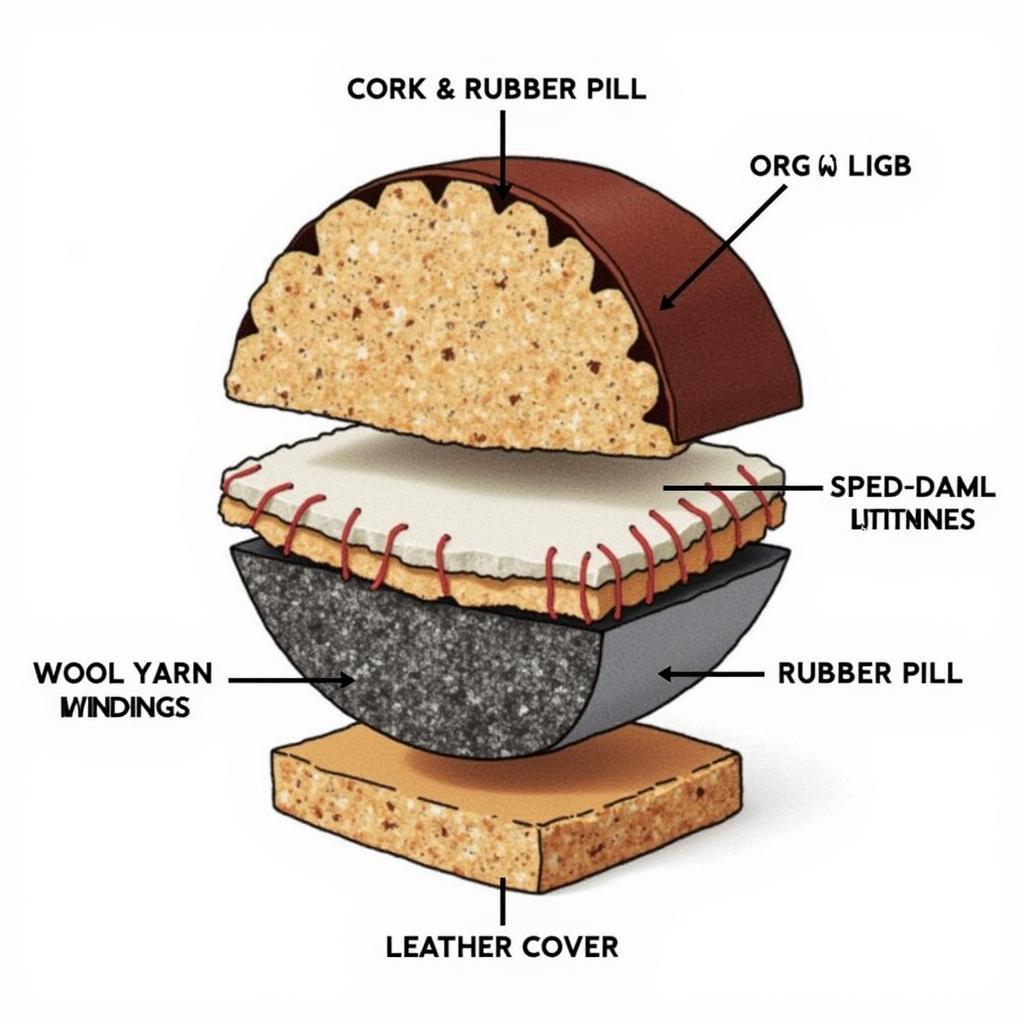 Diamond Professional Baseball Construction Diagram