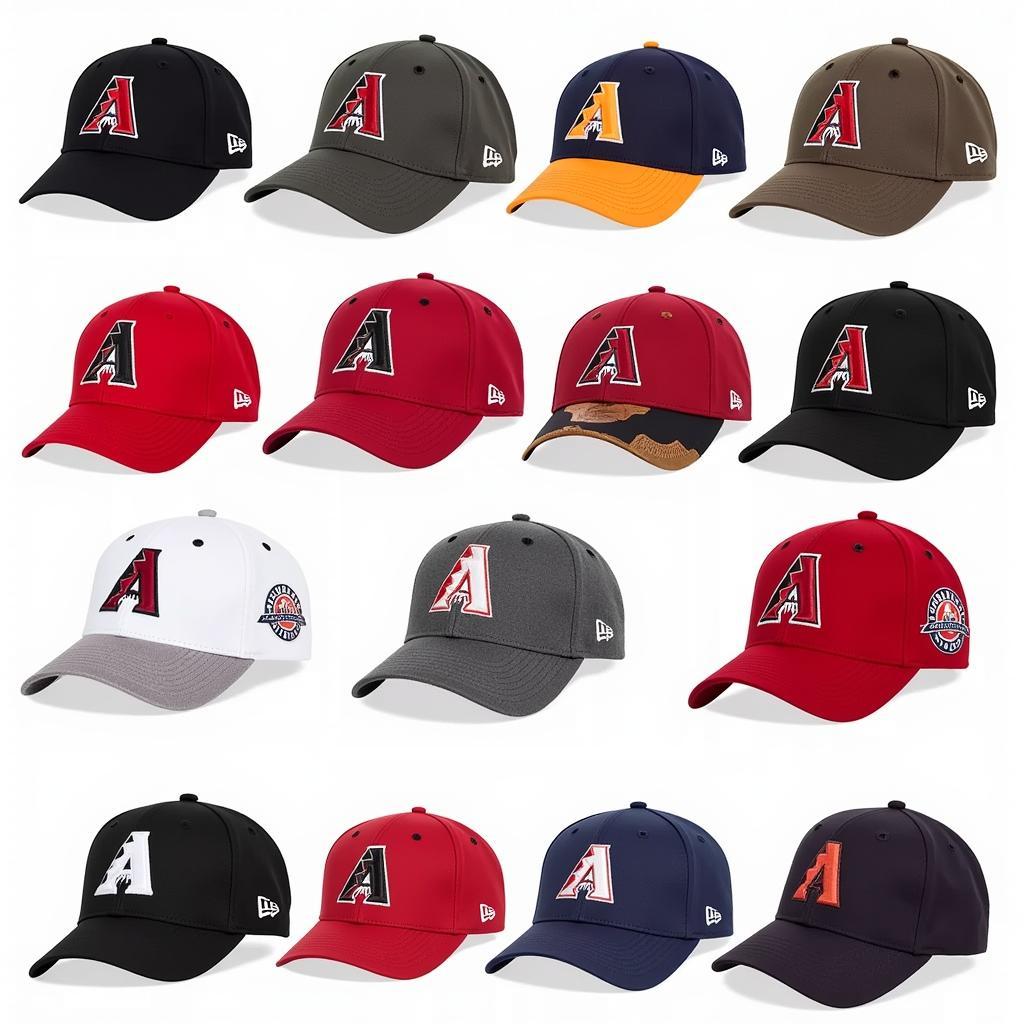 Diamondbacks A-Frame Hat Styles