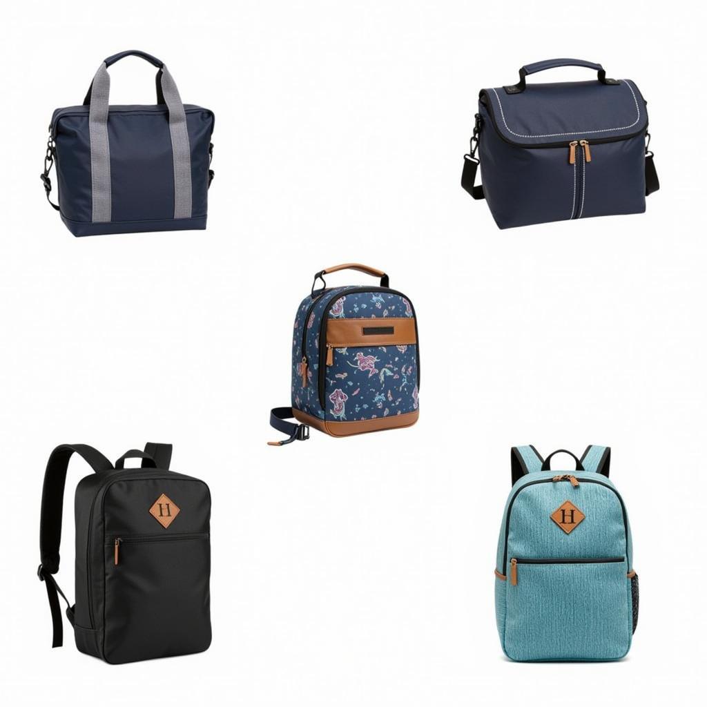 Various Styles of Roxy Lunch Bags