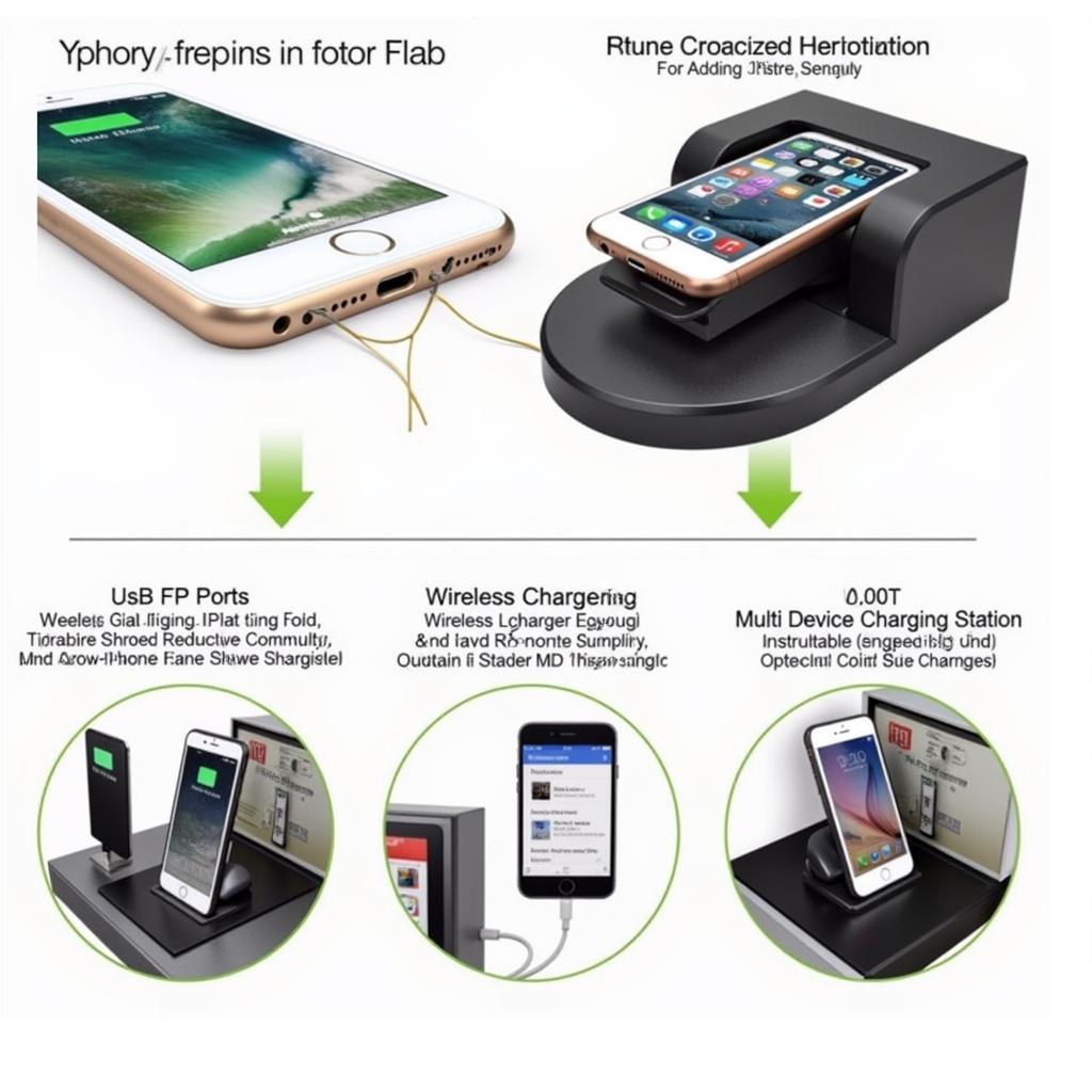 Various gun safe phone charger options