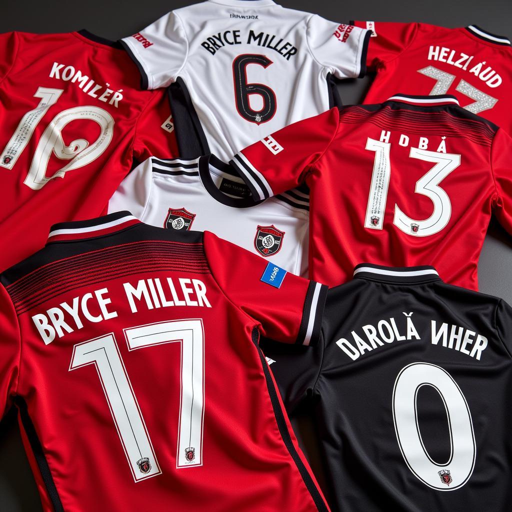 Bryce Miller Jerseys on Display