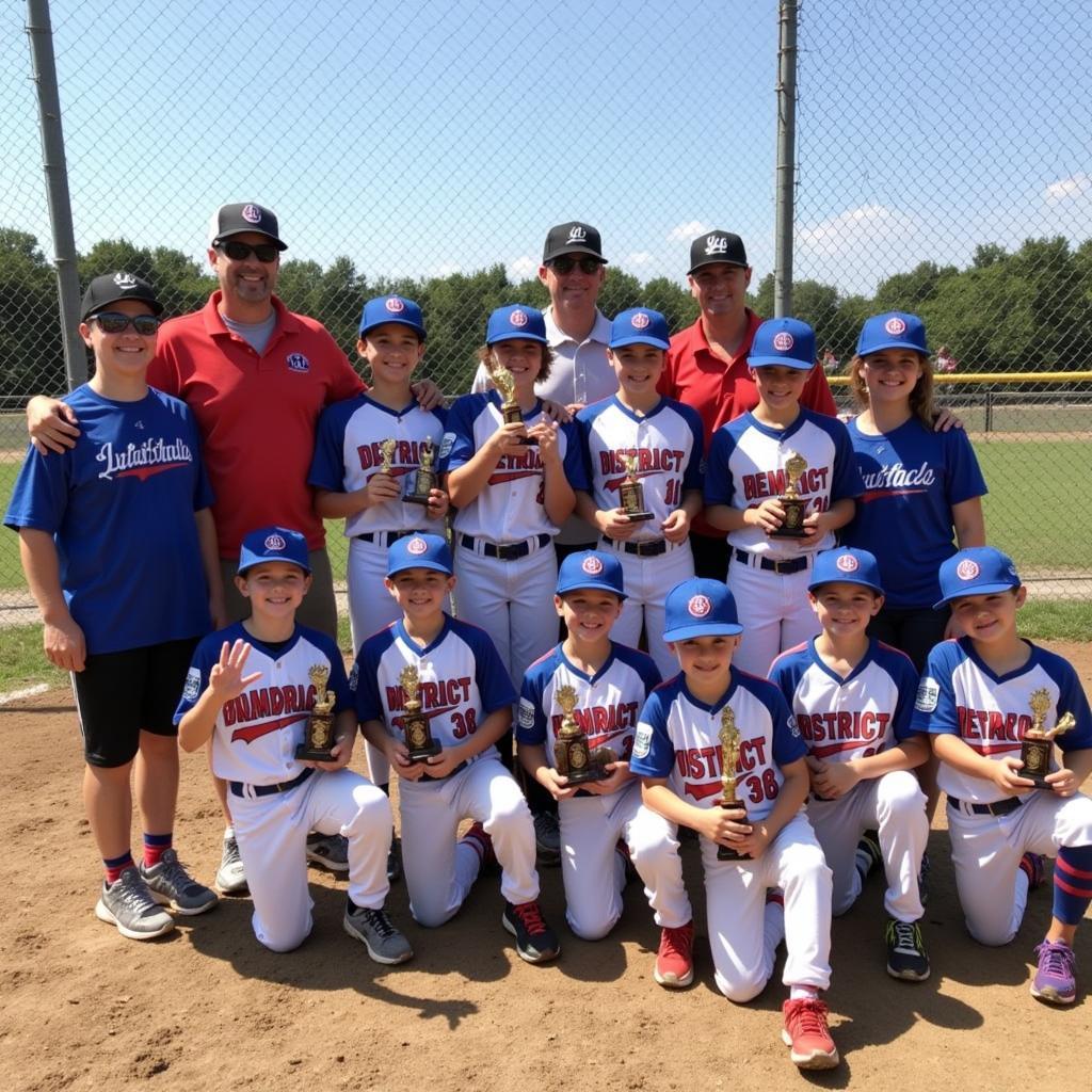 District 5 Little League CT Championship Celebration