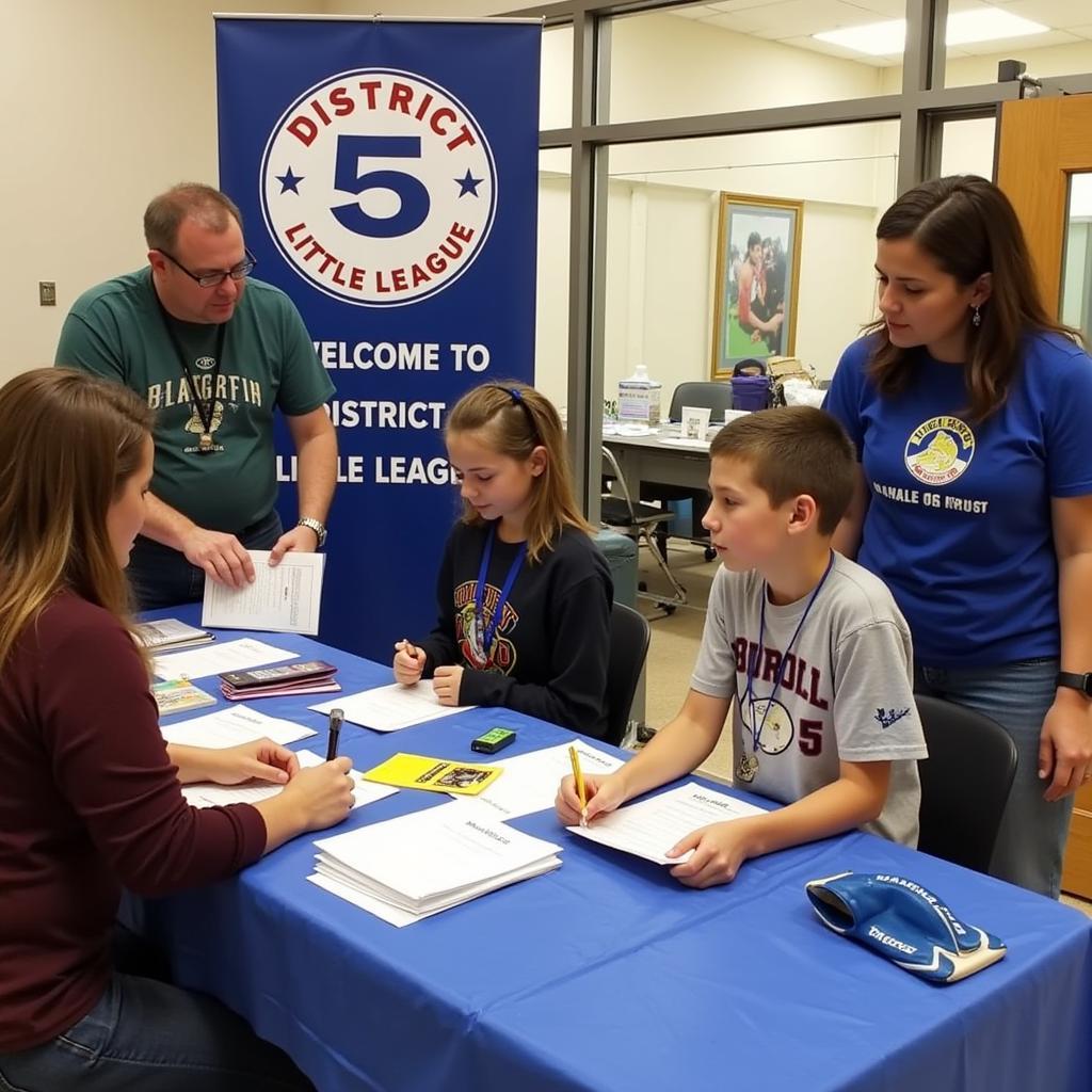 District 5 Little League CT Registration Process