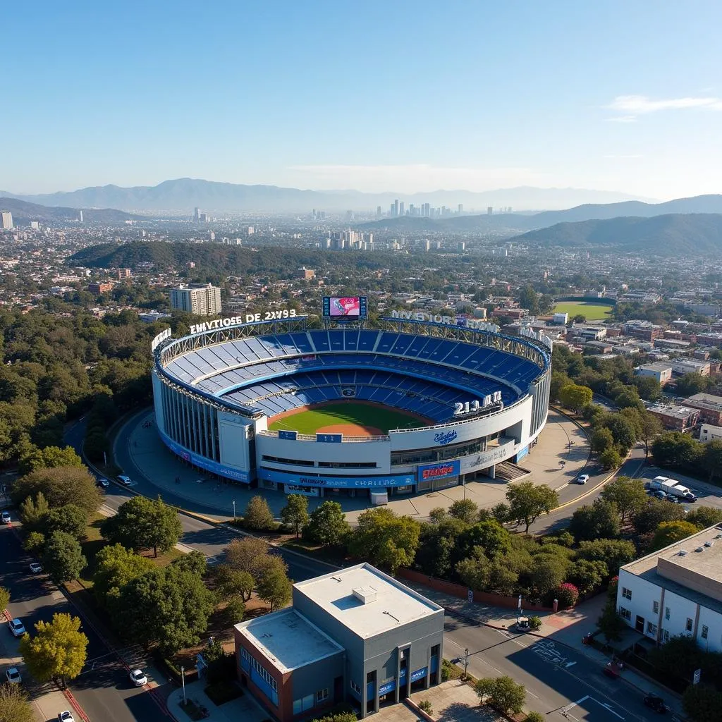 Dodger Stadium in Los Angeles