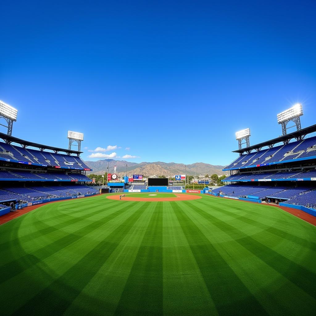 Dodger Stadium Panoramic View