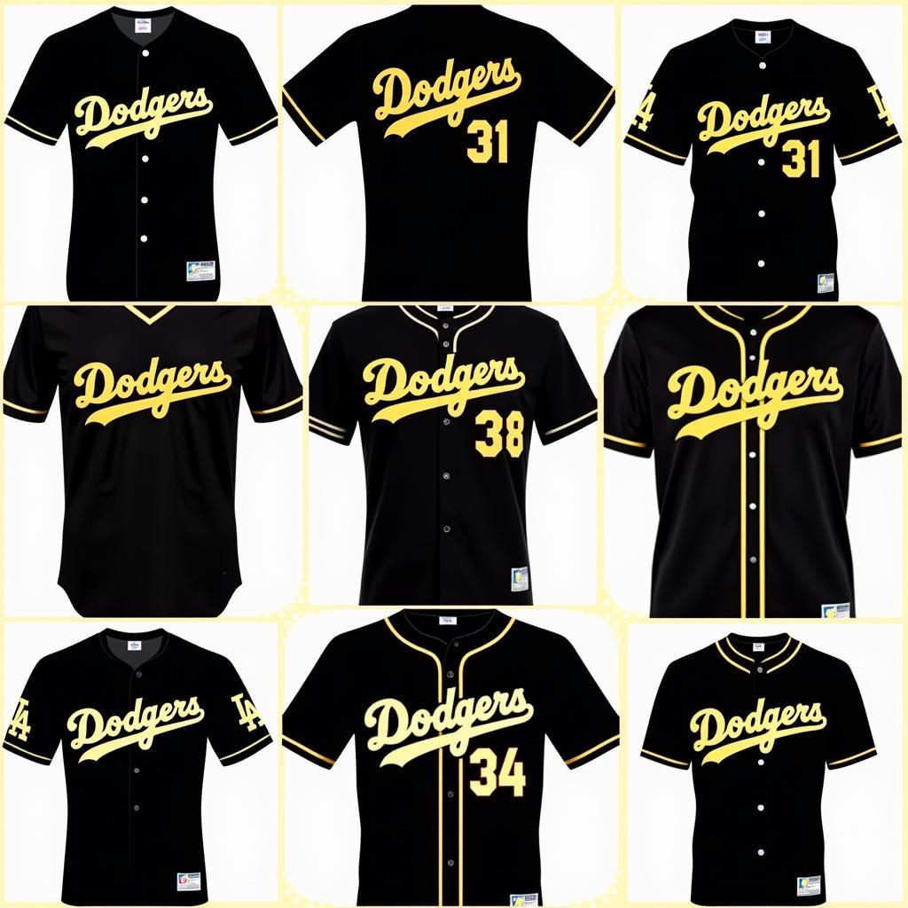 Evolution of the Dodgers Black and Gold Jersey Through the Decades