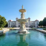 Dolmabahçe Palace Tall Fountain